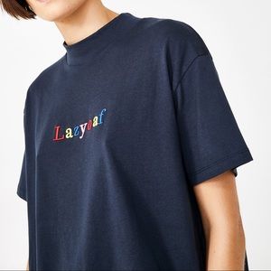 Lazy Oaf Sans Serif T Shirt